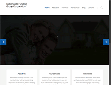 Tablet Screenshot of nationwidefgc.com